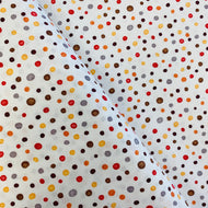 Hot Spots, Mushroom Fan Club by Michael Miller Fabrics, sold by the half-yard