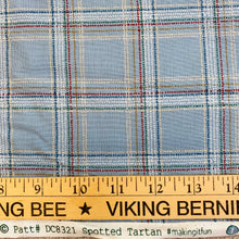 Load image into Gallery viewer, Spotted Tartan, Mushroom Fan Club by Michael Miller Fabrics, sold by the half-yard
