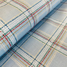 Load image into Gallery viewer, Spotted Tartan, Mushroom Fan Club by Michael Miller Fabrics, sold by the half-yard
