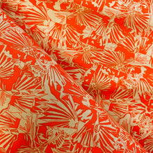 Load image into Gallery viewer, Gleaned in Tangerine by Carolyn Friedlander for Robert Kaufman, sold by the half-yard
