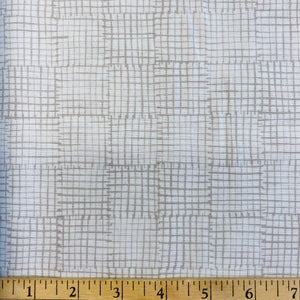 Grid, Cats and Dogs 8456  in 4 Color Ways by Sarah Golden for Andover, sold by the half-yard