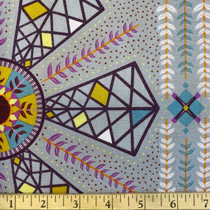 Wind Power in Moody, Horizons, by Kathy Doughty for Freespirit Fabrics, sold by the half-yard