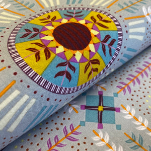 Wind Power in Moody, Horizons, by Kathy Doughty for Freespirit Fabrics, sold by the half-yard