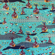 Boab Plains in Vibrant, Horizons, by Kathy Doughty for Freespirit Fabrics, sold by the half-yard