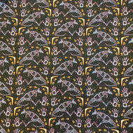 Rock Art Dreaming Black, by Andrew Braedon for M&S Textiles, sold by the half-yard