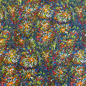 Emu Bush Green, by Barbara Egan for M&S Textiles, sold by the half-yard