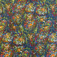 Emu Bush Green, by Barbara Egan for M&S Textiles, sold by the half-yard