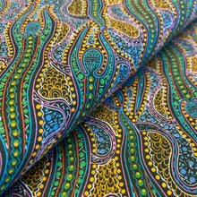 Load image into Gallery viewer, Spirit Dreaming, by Anette Doolan for M&amp;S Textiles, sold by the half-yard
