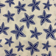 Sea Stars on White, Tide Pool by Kate Nelligan, for Moda Fabrics, sold by the half-yard