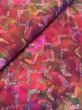 Load image into Gallery viewer, Australian Beauties Boomerangs 5AUB1, by Jason Yenter for In the Beginning Fabrics, sold by the half-yard
