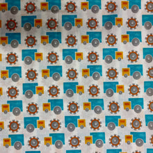 Load image into Gallery viewer, Grow With Me, Trucks and Wheels, by Moda Fabrics, sold by the half-yard
