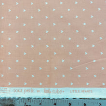 Load image into Gallery viewer, Little Hearts Pink, Toot Petit,  by Cloud 9, sold by the half-yard
