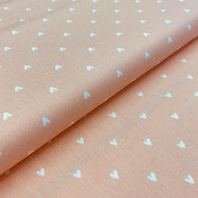 Load image into Gallery viewer, Little Hearts Pink, Toot Petit,  by Cloud 9, sold by the half-yard
