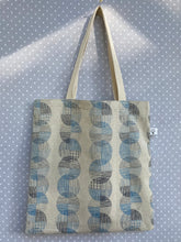 Load image into Gallery viewer, Trefle, Coffee Time on Brown, Heavy Weight Cotton, by Kokka, sold by the half yard
