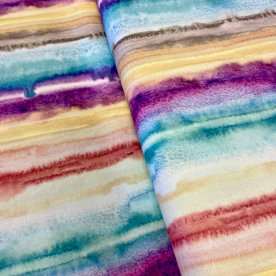 Sunshine Soul Stripe 8468 11, by Create Joy Project, for Moda Fabrics, sold by the half yard.