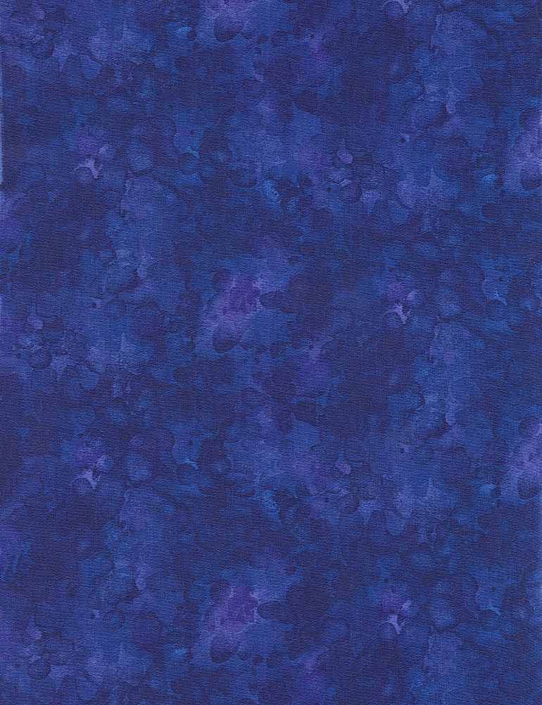 SOLID-ISH WATERCOLOR TEXTURE KIM-C6100 in ROYAL, by Timeless Treasures, sold by the half-yard