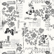 Happiness in White R360995 Backing Extra-Wide by Marcus Fabrics, 108