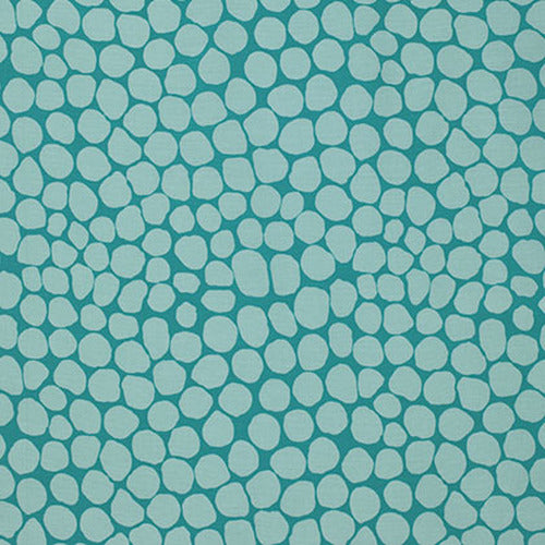 Jumble - Turquoise, Classics Brandon Mably for the Kaffe Fassett Collective  Put-Up SKU PWBM053.TURQU, for Free Spirit Fabrics, sold by the half-yard