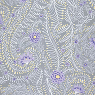 Ferns - Grey Stash by Kaffe Fassett for the Kaffe Fassett Collective SKU PWGP147.GREYX, for Free Spirit Fabrics, sold by the half-yard