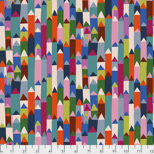 Good Point in Smart, Homeward by Monika Forsberg for Freespirit Fabrics, sold by the half-yard