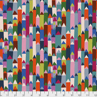 Good Point in Smart, Homeward by Monika Forsberg for Freespirit Fabrics, sold by the half-yard