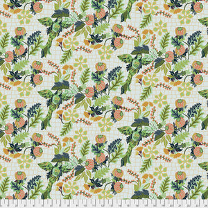 Earthmaid in Sky, Earth Made Paradise, by Kathy Doughty for Freespirit Fabrics, sold by the half-yard