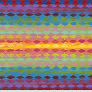 Harlequin in Multi, Pizzazz by Sue Penn for Freespirit Fabrics, sold by the half-yard