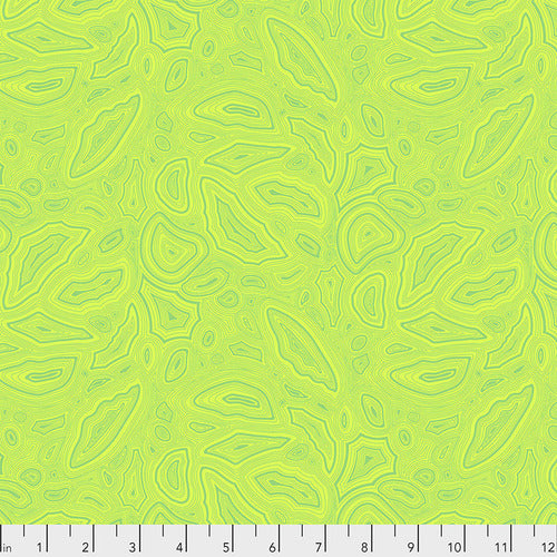 Mineral in Peridot, Tula's True by Tula Pink, for Freespirit Fabrics, sold by the half-yard