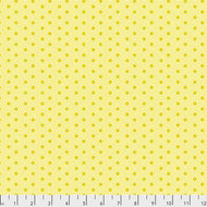 Hexy in Sunshine, Tula's True by Tula Pink, for Freespirit Fabrics, sold by the half-yard