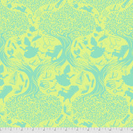 Down the Rabbit Hole in Bewilder, Curiouser and Curiouser by Tula Pink, sold by the half-yard