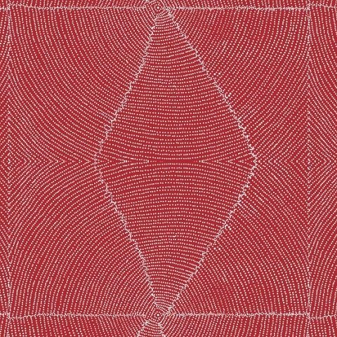 Plum Seeds Red, by M&S Textiles, sold by the half-yard