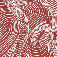 River Dreaming Red designed by Barbara Eagan, by M&S Textiles, sold by the half-yard