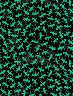 ALIEN NATION BLAST OFF! TOSSED ALIENS SPACE-CD1159  in BLACK, by Timeless Treasures, sold by the half-yard