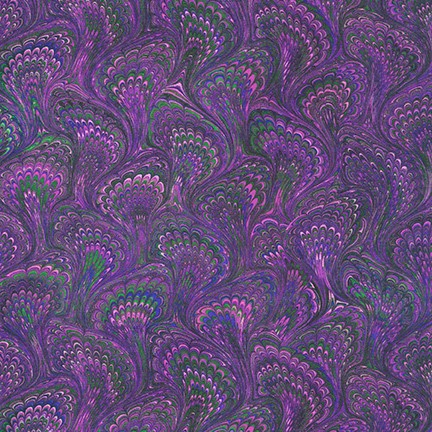 SRKD-19602-221  AUBERGINE from Library of Rarities for Robert Kaufman, sold by the half-yard