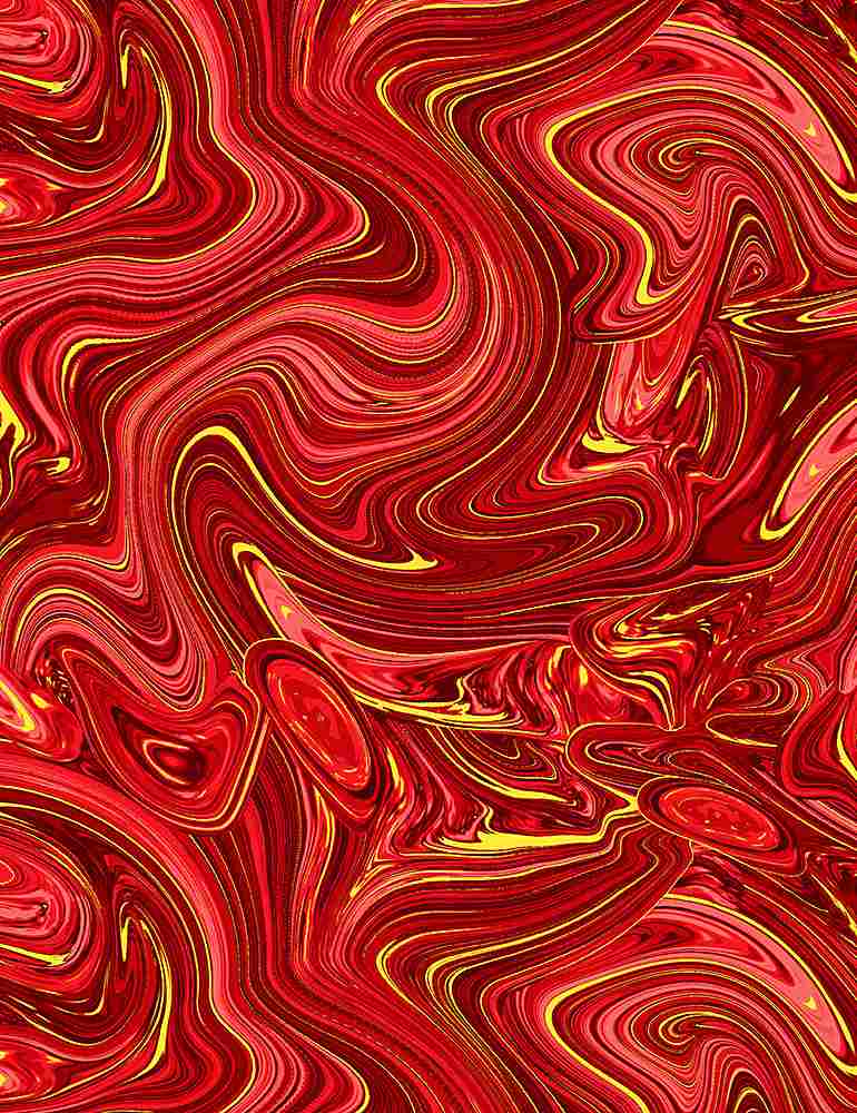 GILDED ROSE METALLIC SWIRLS SWIRL-CM1257  in RED for Timeless Treasures, sold by the half-yard