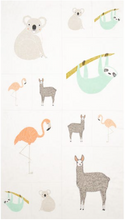 Load image into Gallery viewer, Zoology Multi Animal Cotton Panel, by Gingiber, for Moda Fabrics, sold by the 24&quot; x WOF Panel
