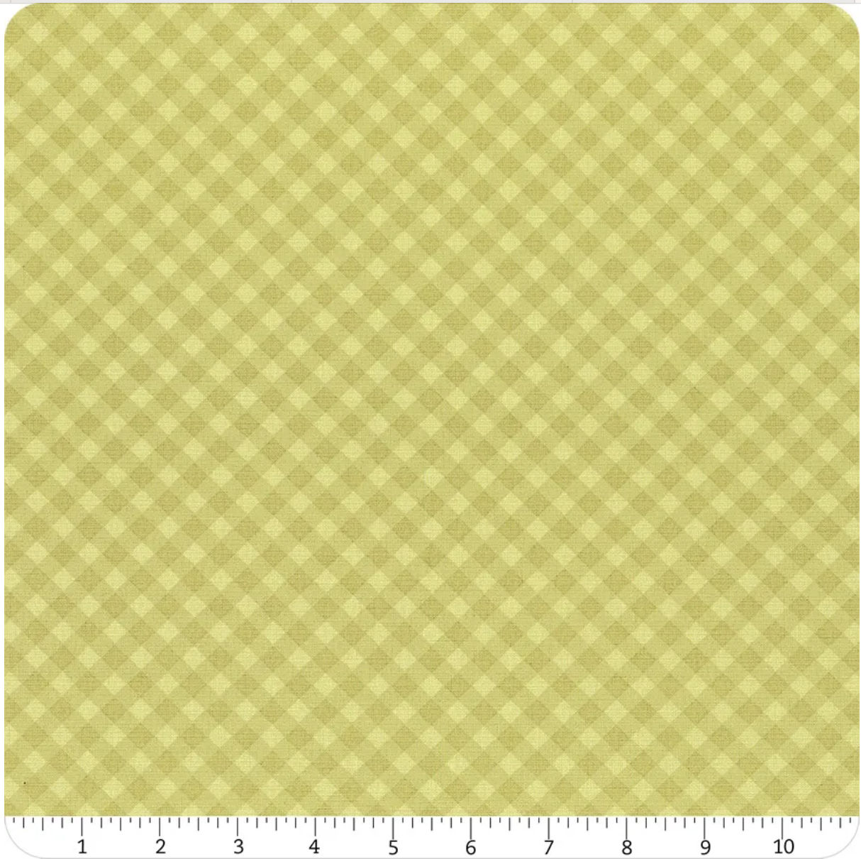 Green Plaid, Spring Chicken, in Green, by Sweetwater, 55523-13 for Moda Fabrics, sold by the half yard.