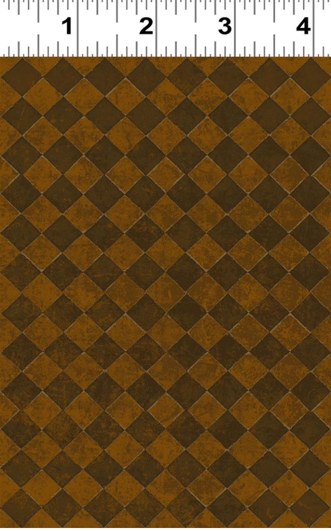 Sunny Days Basketweave in Dark Caramel Y3308-66, by Dan DiPaolo for Clothworks, sold by the half-yard