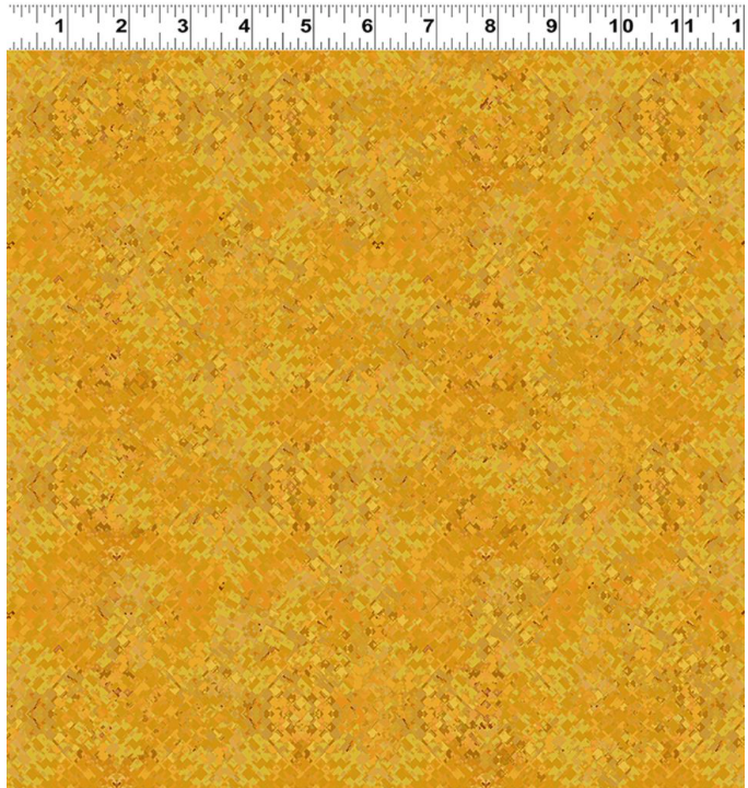 Vibrant Life Digital Abstract in Gold Y3548-68 by Shandra Smith for Clothworks, sold by the half-yard