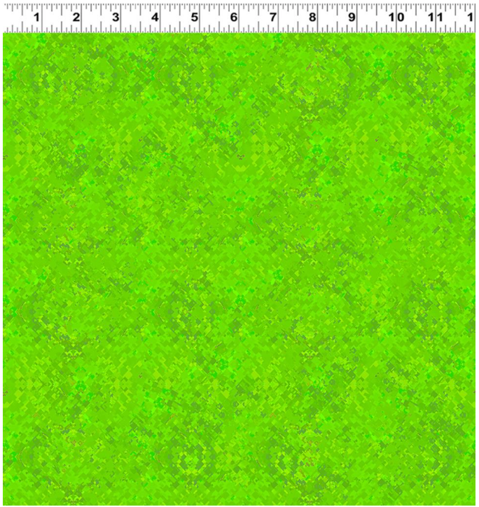 Vibrant Life Digital Abstract in Dark Lime Y3548-19 by Shandra Smith for Clothworks, sold by the half-yard