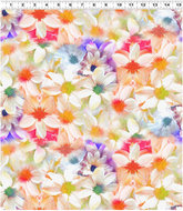 Vibrant Life Digital Summer Day Multi Bright Y3543-56 by Shandra Smith for Clothworks, sold by the half-yard