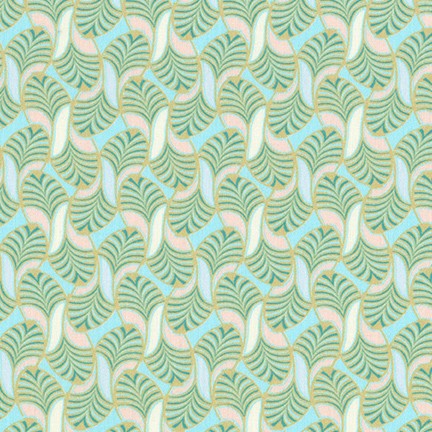 Wishwell: Wilshire, WELD-20508-32 MINT by Vanessa Lillrose & Linda Fitch for Robert Kaufman, sold by the half-yard