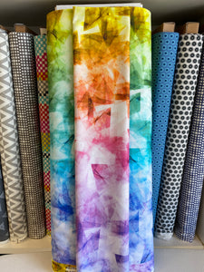 Geometry Ombré by RJR Studio Fabrics, sold by half-yard
